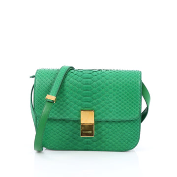 Celine Box Bag Python Medium