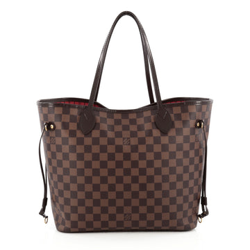 Louis Vuitton Neverfull NM Tote Damier MM Brown