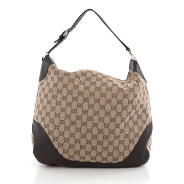 Gucci Charlotte Hobo GG Canvas Large Brown