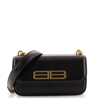 Balenciaga Gossip Flap Bag Leather XS