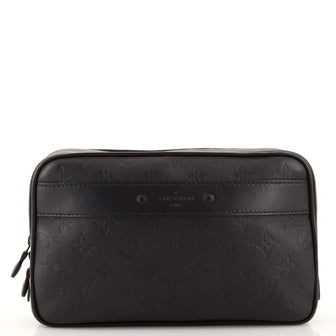 Louis Vuitton Toiletry Pouch Monogram Shadow Leather GM