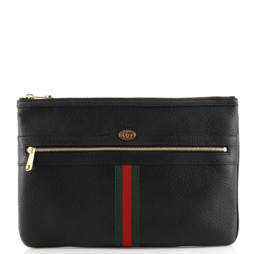 Gucci Ophidia Zip Pouch Leather Large