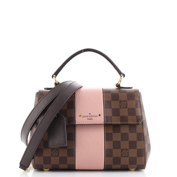 Louis Vuitton Bond Street Handbag Damier with Leather BB