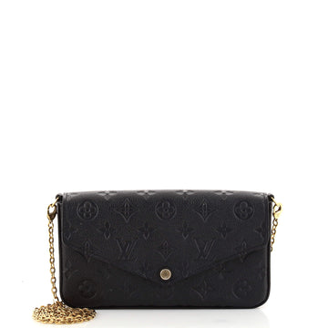 Louis Vuitton Felicie Pochette Monogram Empreinte Leather