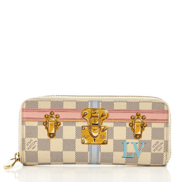 Louis Vuitton Clemence Wallet Limited Edition Damier Summer Trunks