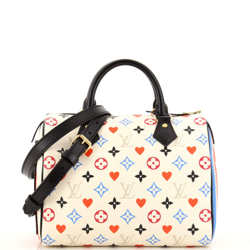 Louis Vuitton Speedy Bandouliere Bag Limited Edition Game On Multicolor Monogram 25