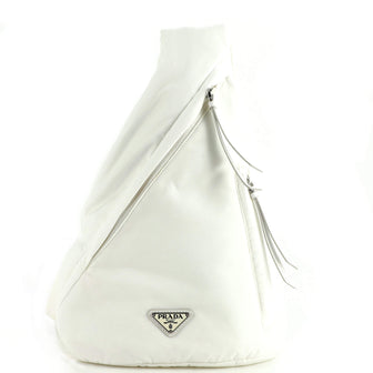 Prada Zip Sling Backpack Re-Nylon