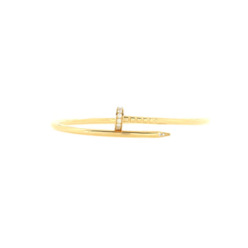 Cartier Juste un Clou Bracelet 18K Yellow Gold with Diamonds Small