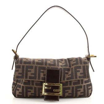 Fendi Baguette Bag Zucca Canvas