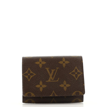Louis Vuitton Envelope Business Card Holder Monogram Canvas