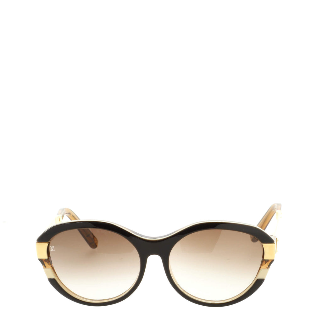 Louis Vuitton Petit Soupcon Cat Eye Sunglasses Acetate and Metal Brown  1664501