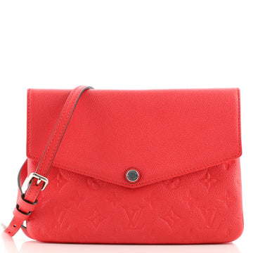 Louis Vuitton Twice Handbag Monogram Empreinte Leather