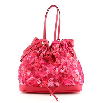 Louis Vuitton Noefull Handbag Ikat Nylon MM