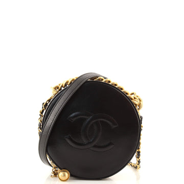 Chanel Round as Earth Crossbody Bag Glazed Calfskin