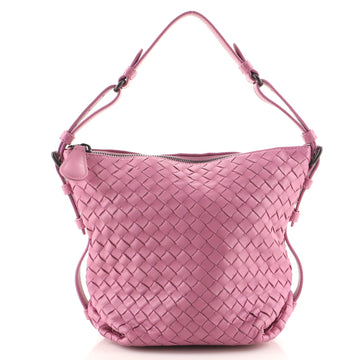 Bottega Veneta Zip Bucket Tote Intrecciato Nappa Small