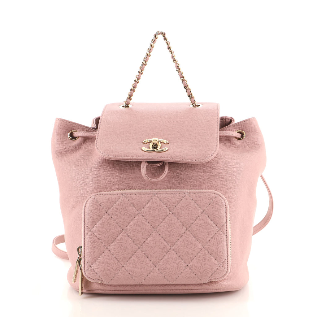Pink Chanel Business Affinity Shopping Tote – Designer Revival