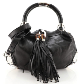 Gucci Indy Hobo Leather Medium