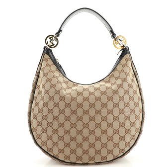 Gucci Twins Hobo GG Canvas Medium
