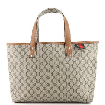Gucci Web Loop Tote GG Coated Canvas Medium