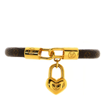 Louis Vuitton Crazy In Lock Bracelet Monogram Canvas with Metal