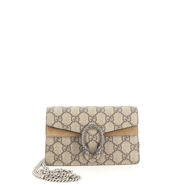 Gucci Dionysus Bag GG Coated Canvas Super Mini