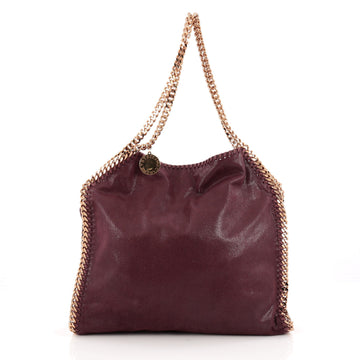 Stella McCartney Falabella Tote Shaggy Deer Small red