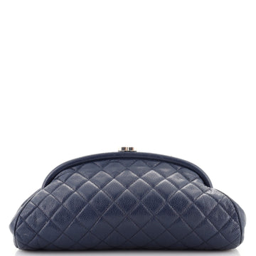 Chanel Timeless Clutch Quilted Caviar