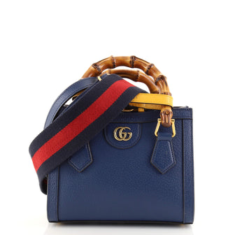 Gucci Diana NM Bamboo Handle Tote Leather Mini