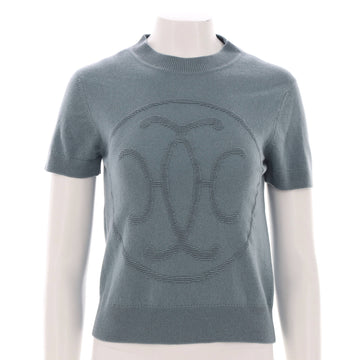 Hermes Women's H Lift Short Sleeve Sweater Cashmere