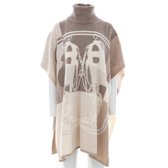 Hermes Women' Brides De Gala Poncho Sweater Cashmere