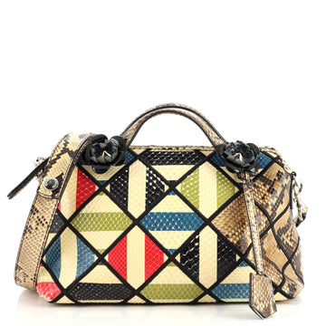 Fendi By The Way Satchel Python Small