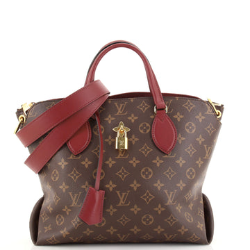 Louis Vuitton Flower Zipped Tote Monogram Canvas MM