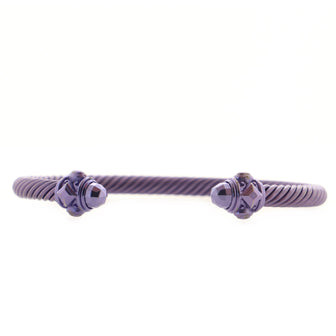 David Yurman Limited Edition Renaissance Cable Bracelet Aluminum 5mm