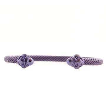 David Yurman Limited Edition Renaissance Cable Bracelet Aluminum 5mm