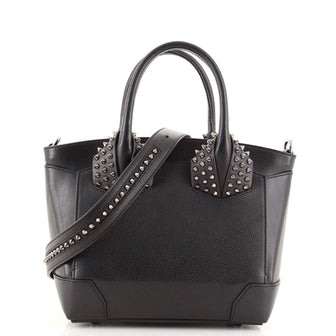 Christian Louboutin Eloise Satchel Spiked Leather Small