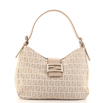 Fendi Shoulder Bag Zucchino Canvas Small
