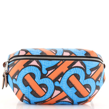 Burberry Sonny Waist Bag Summer Monogram E-Canvas