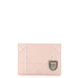 Christian Dior Diorama Card Holder Leather