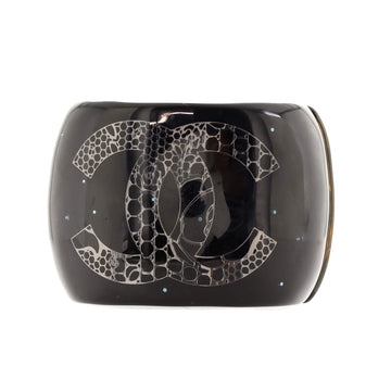 Chanel CC Cuff Bracelet Resin with Metal