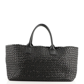 Bottega Veneta Cabat Tote Intrecciato Nappa with Studded Detail Medium