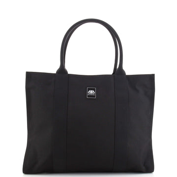 Balenciaga Trade East-West Tote Printed Canvas Large