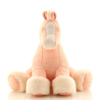 Hermes Baby Hermy Horse Plush Linen
