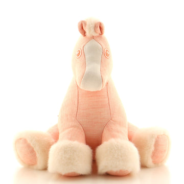 Hermes Baby Hermy Horse Plush Linen