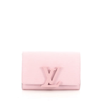 Louis Vuitton Louise Shoulder Bag Epi Leather PM pink