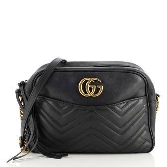 Gucci GG Marmont Shoulder Bag Matelasse Leather Medium