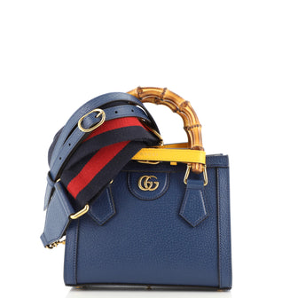 Gucci Diana NM Bamboo Handle Tote Leather Mini