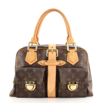 Louis Vuitton Manhattan Handbag Monogram Canvas GM
