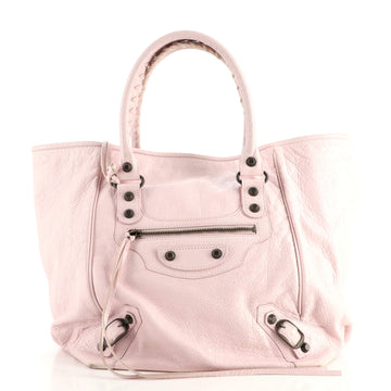 Balenciaga Classic Studs Sunday Tote Leather Small