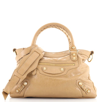 Balenciaga Town Giant Studs Bag Leather