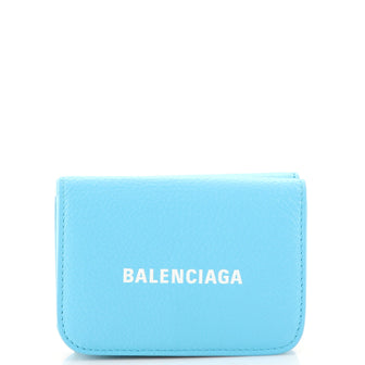 Balenciaga Everyday Trifold Wallet Leather Mini